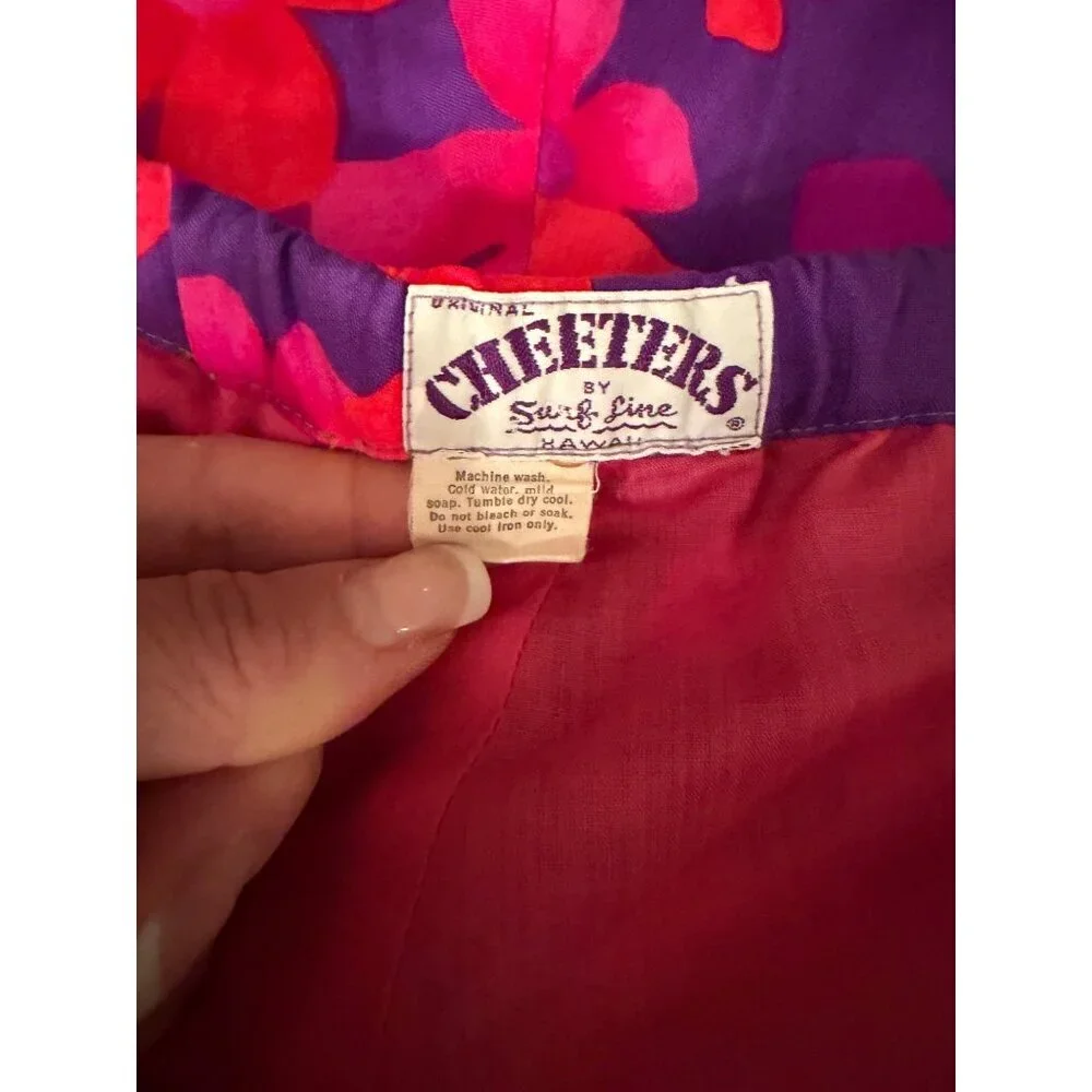 Cheeters By Surf Line Hawaii Mens Size 34-36 inch Cotton Floral Board Short Rare